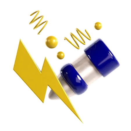 Électricité  3D Icon