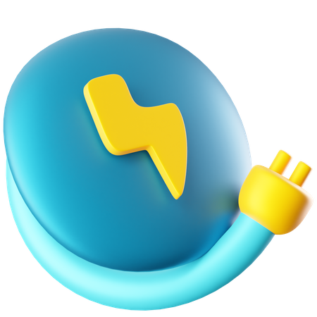 Électricité  3D Icon