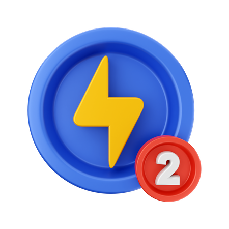 Electricity Notification  3D Icon