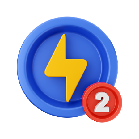 Electricity Notification  3D Icon