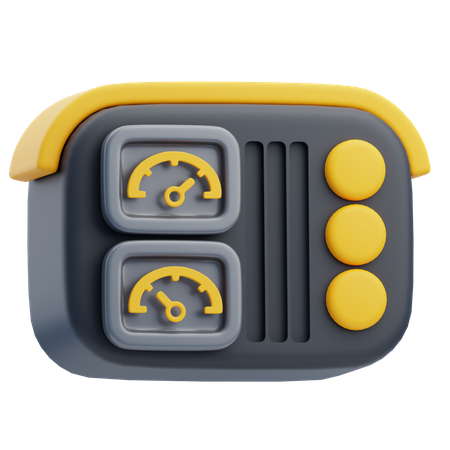 Electricity Stabilizer  3D Icon