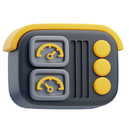 Electricity Stabilizer  3D Icon