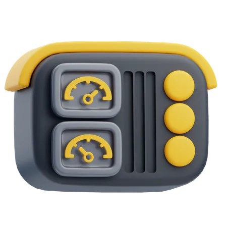 Electricity Stabilizer  3D Icon