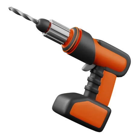 Electrick Drill  3D Icon