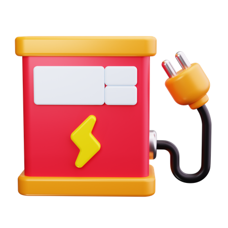 Eléctrico  3D Icon