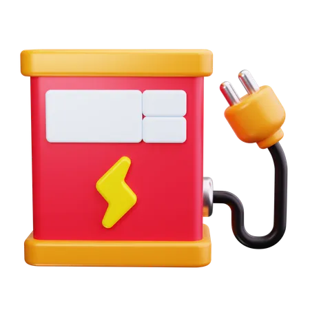 Eléctrico  3D Icon