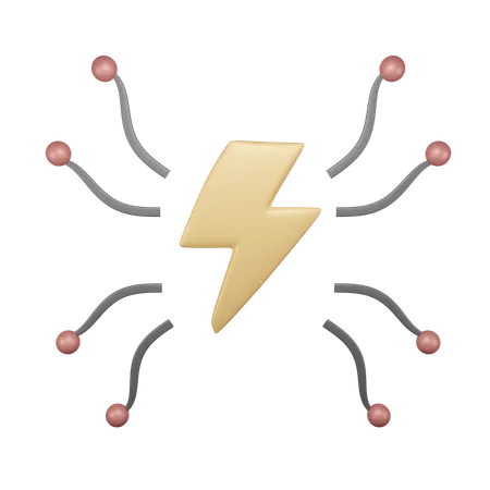 Eléctrico  3D Icon