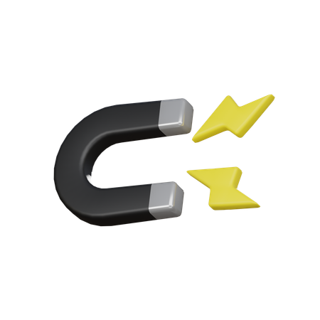 Electroimán  3D Icon