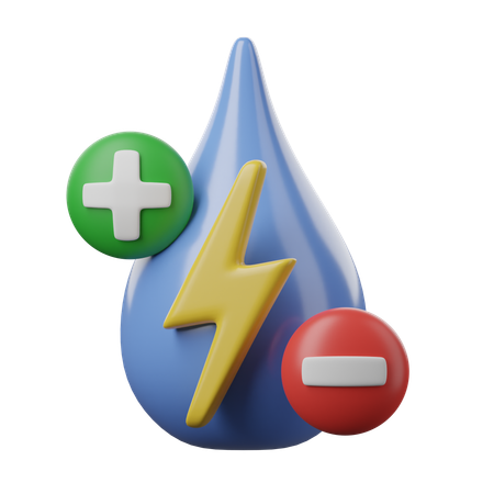 Electrolitos  3D Icon