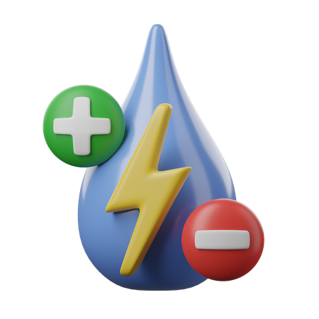 Electrolytes  3D Icon