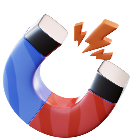 Electromagnetism  3D Icon