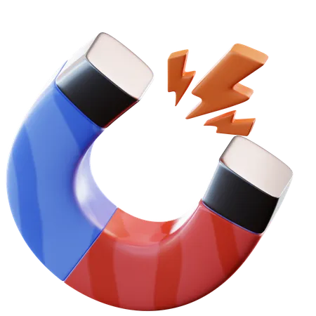 Electromagnetism  3D Icon