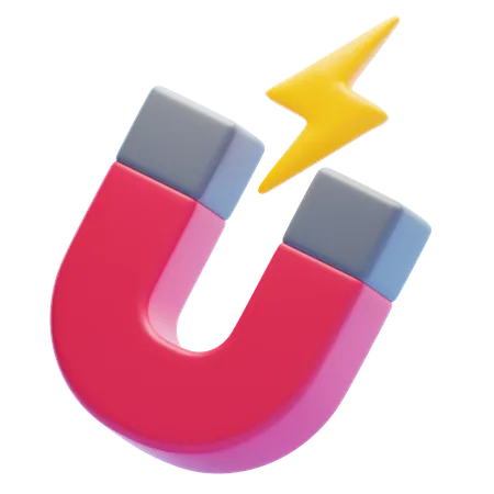 ELECTROMAGNETISM  3D Icon