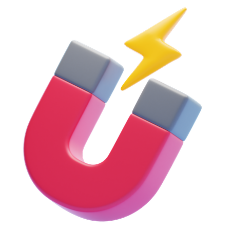 ELECTROMAGNETISM  3D Icon