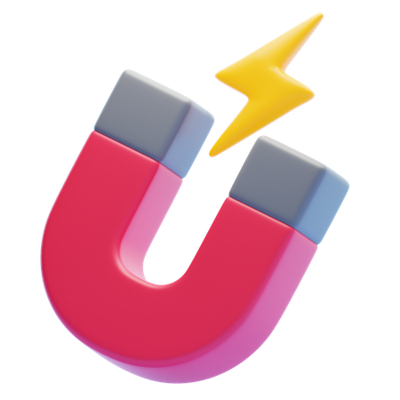 ELECTROMAGNETISM  3D Icon