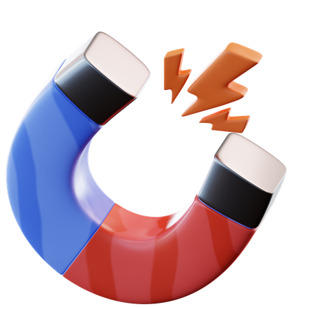 Électromagnétisme  3D Icon