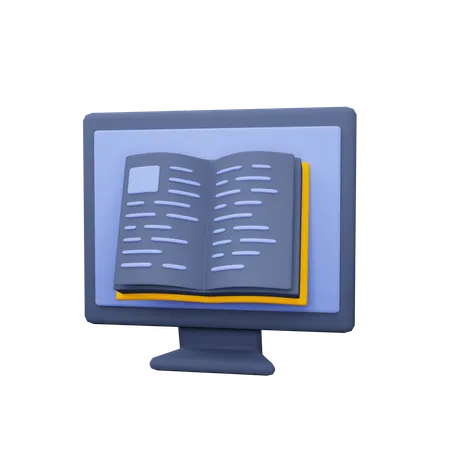 Electronic Book Download This Item Now 3D Icon