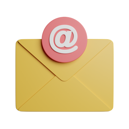 Electronic Mail  3D Icon