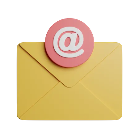 Electronic Mail  3D Icon