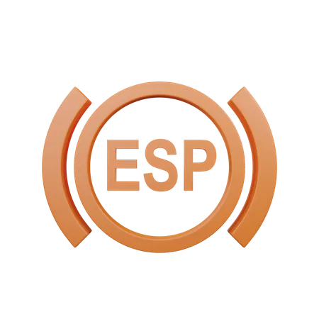 Electronic Stability Programme (ESP)  3D Icon