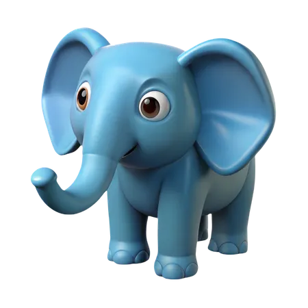 Elefant  3D Icon