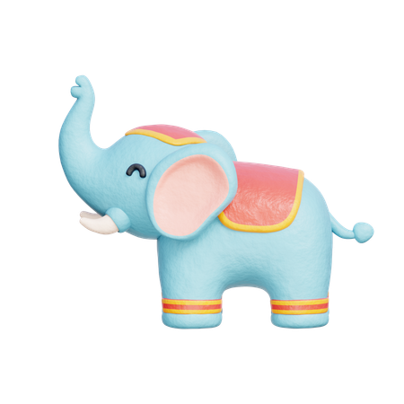 Elefant  3D Icon