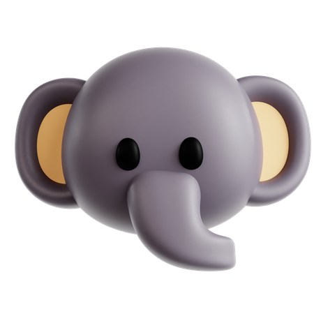 Elefant  3D Icon