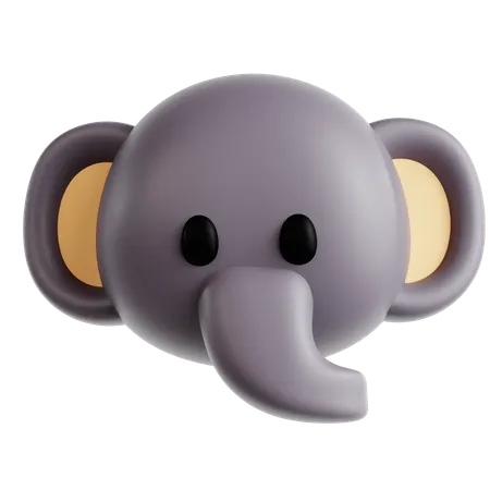 Elefant  3D Icon