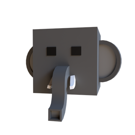 Elefant  3D Icon