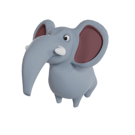 Elefante  3D Icon