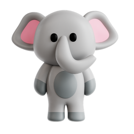 Elefante  3D Icon