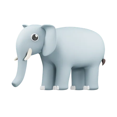 Elefante  3D Icon