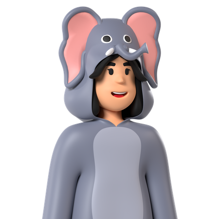 Elefante  3D Icon