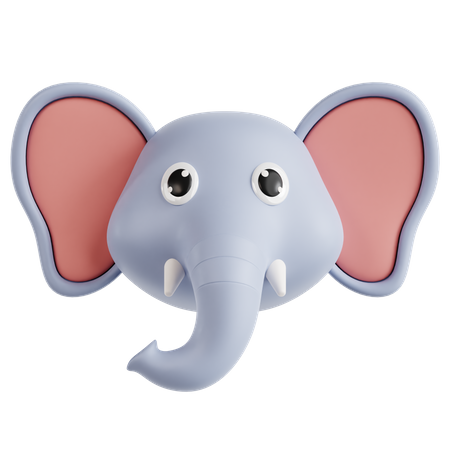 Elefante  3D Icon
