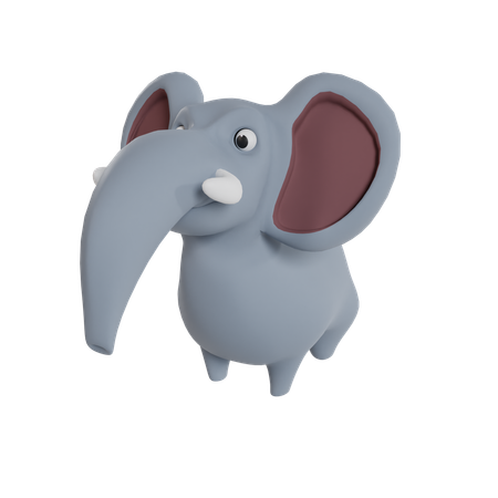Elefante  3D Icon