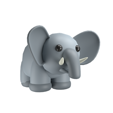 Elefante  3D Emoji