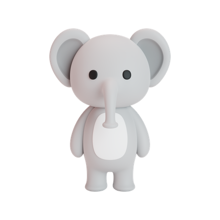 Elefante  3D Emoji