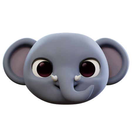 Elefante  3D Icon