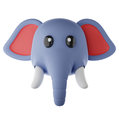 Elefante  3D Icon