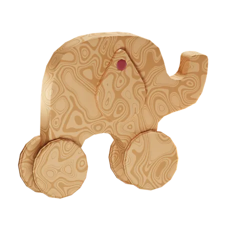 Juguete elefante  3D Icon