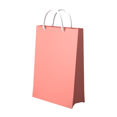 Elegant Shopiping Bag  3D Icon