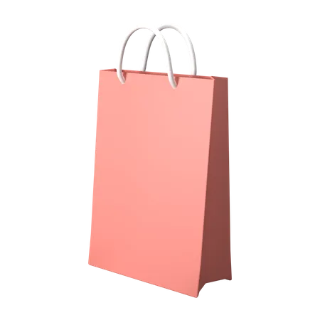Elegant Shopiping Bag  3D Icon