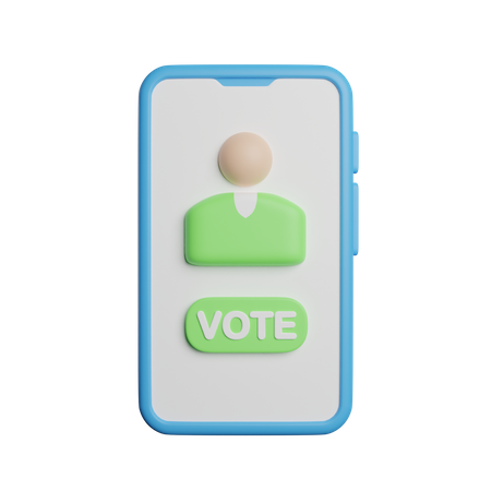 Eleições  3D Icon