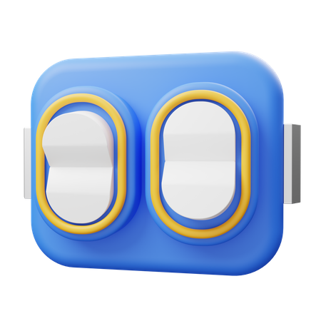 Elektrischer Schalter  3D Icon