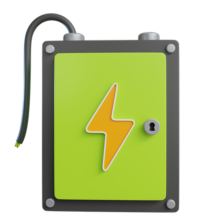 Elektrische Abschirmung  3D Icon