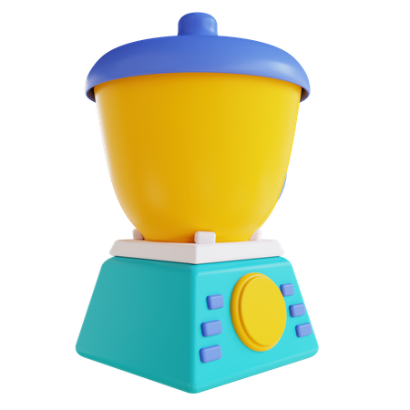 Elektro-Mixer  3D Icon