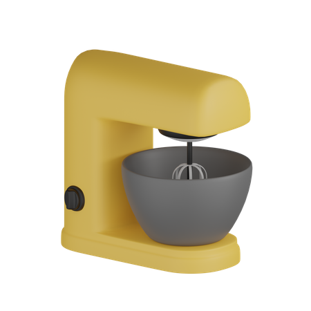 Elektro-Mixer  3D Icon