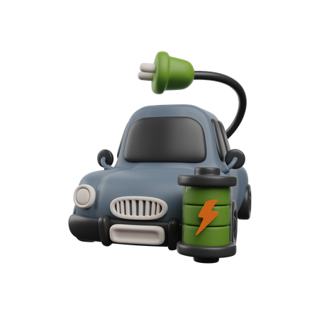 Elektroauto  3D Icon