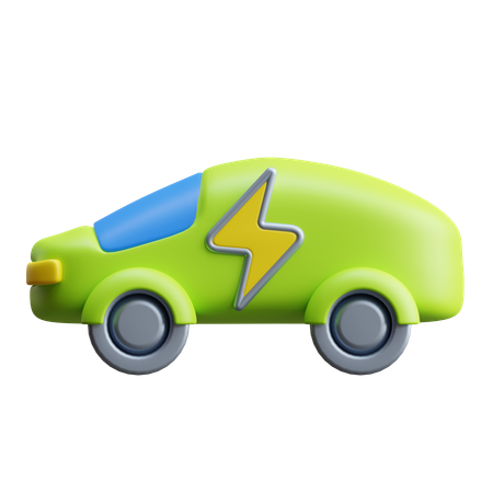 Elektroauto  3D Icon