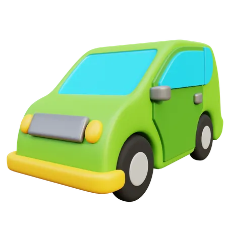 Elektroauto  3D Icon